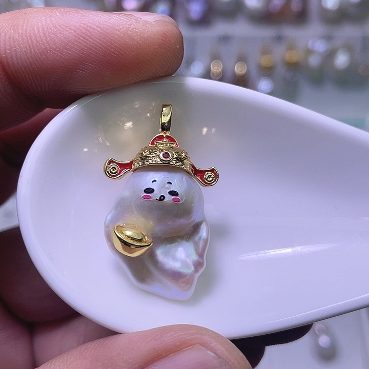 淡水珍珠颈饰未镶嵌07