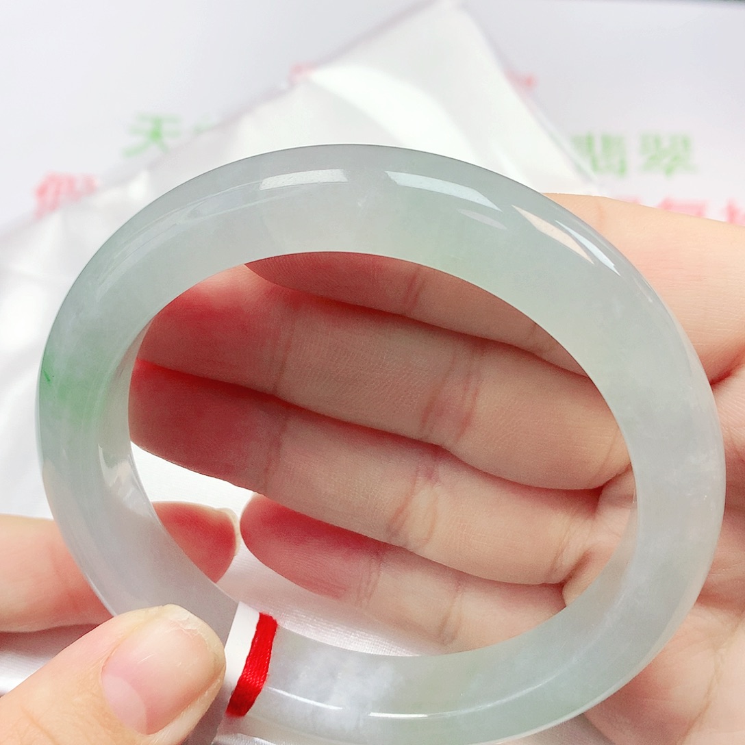 未镶嵌手镯翡翠翡翠065 正圈62