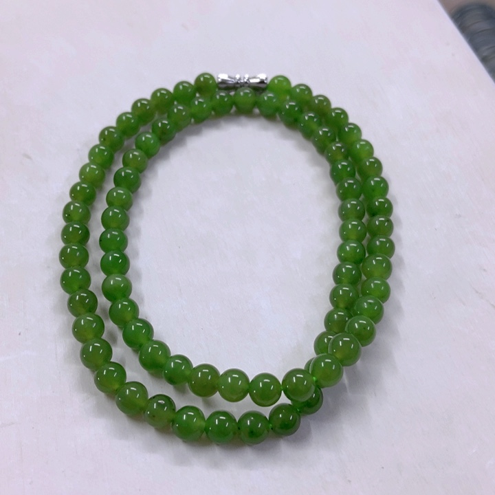 【闪购商品】和田玉（碧玉）颈饰未镶嵌11