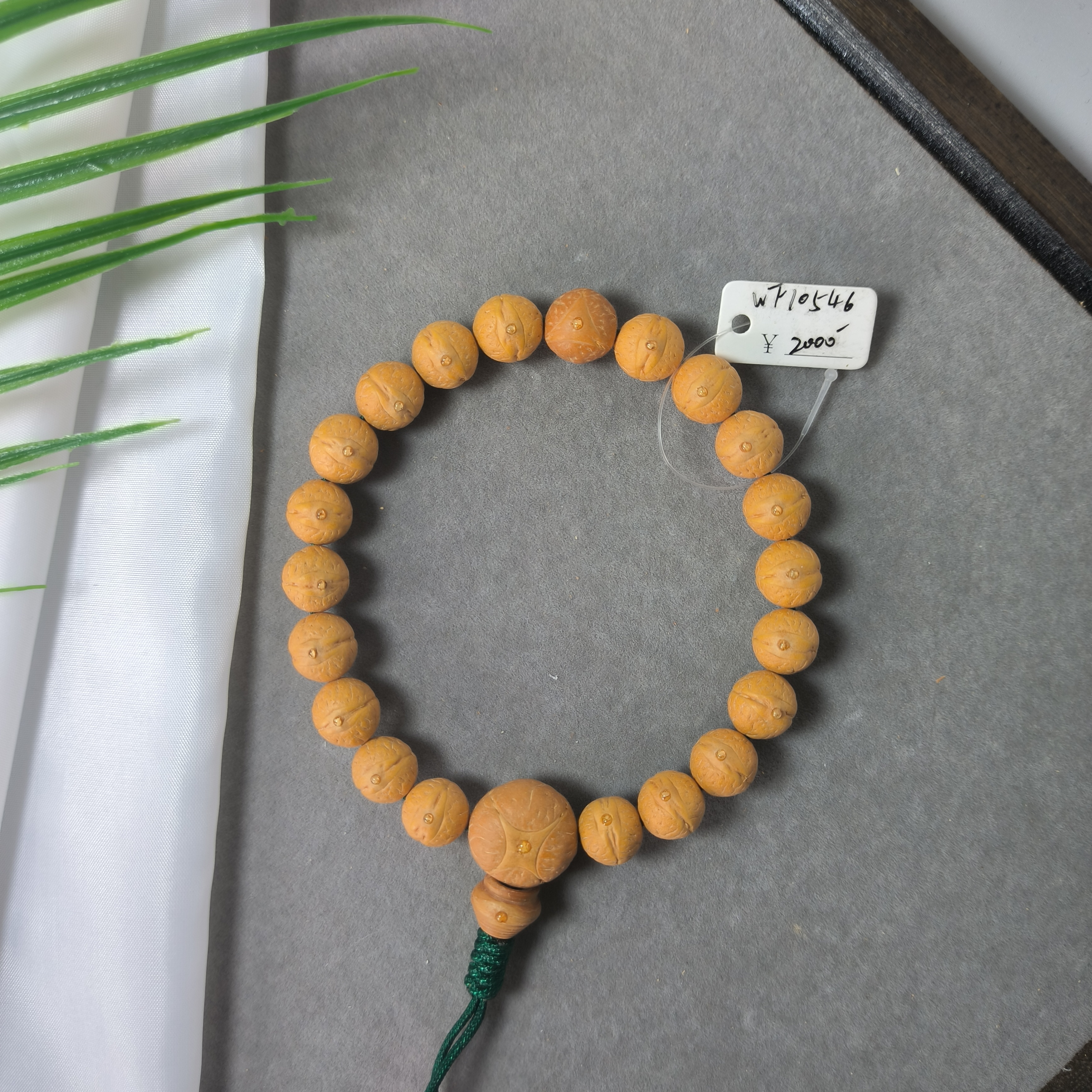 【WF10546】10.5mm凤眼高品质尼泊尔菩提文玩手串念珠