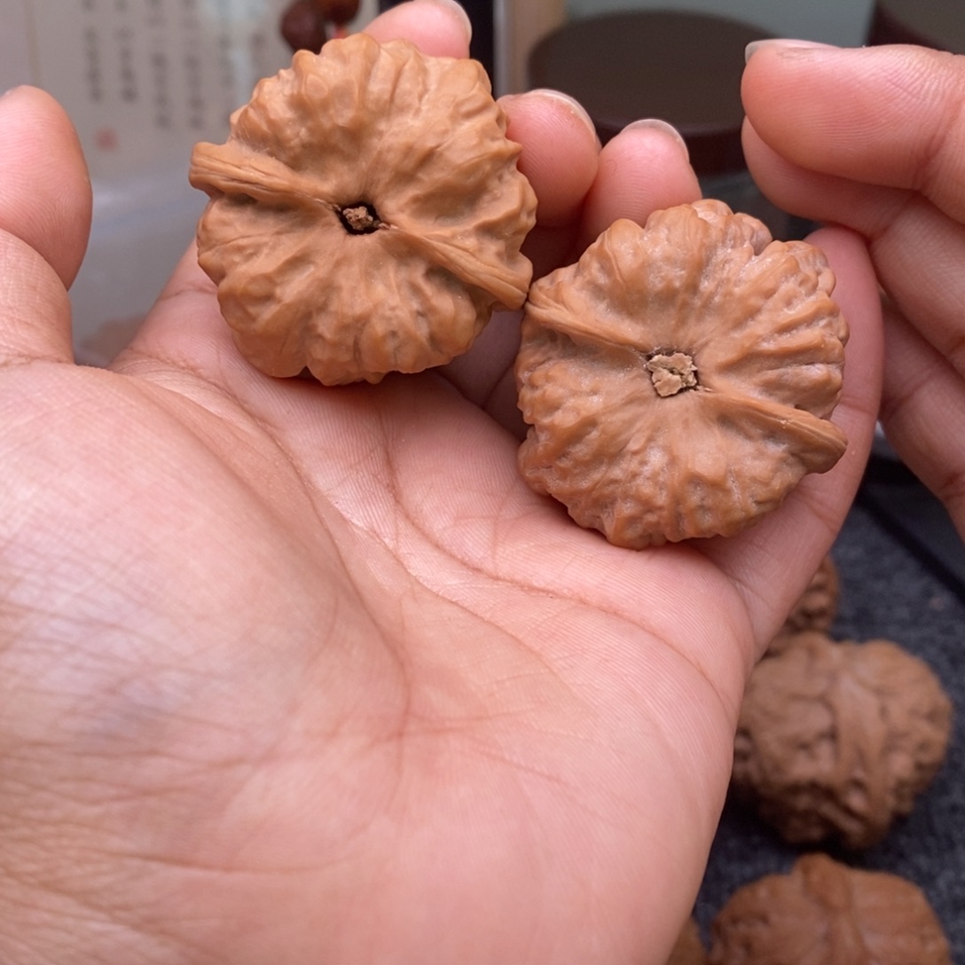 文玩核桃把件38蛤蟆头362