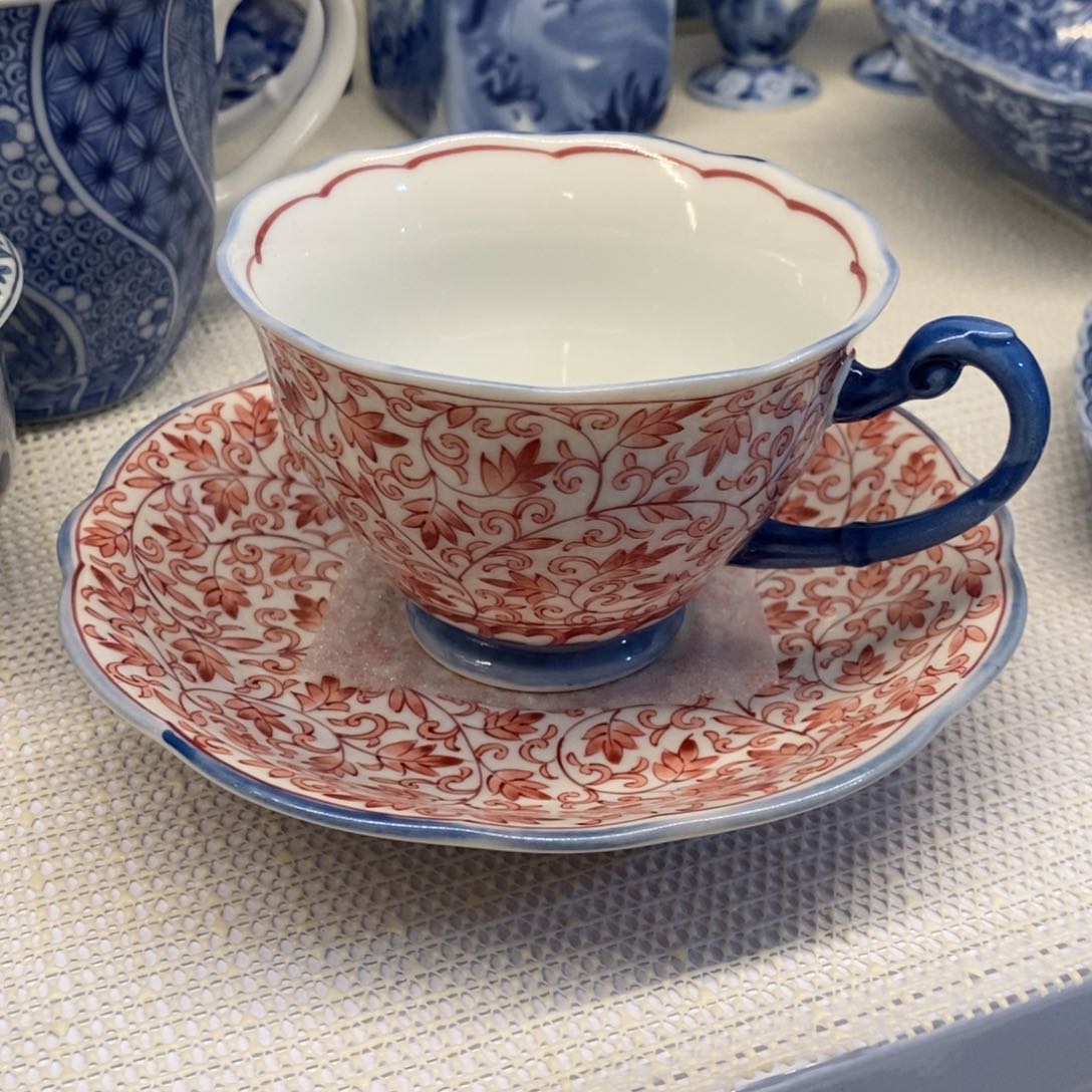 碟花凛9 厘米 小杨瓷器陶瓷陶瓷