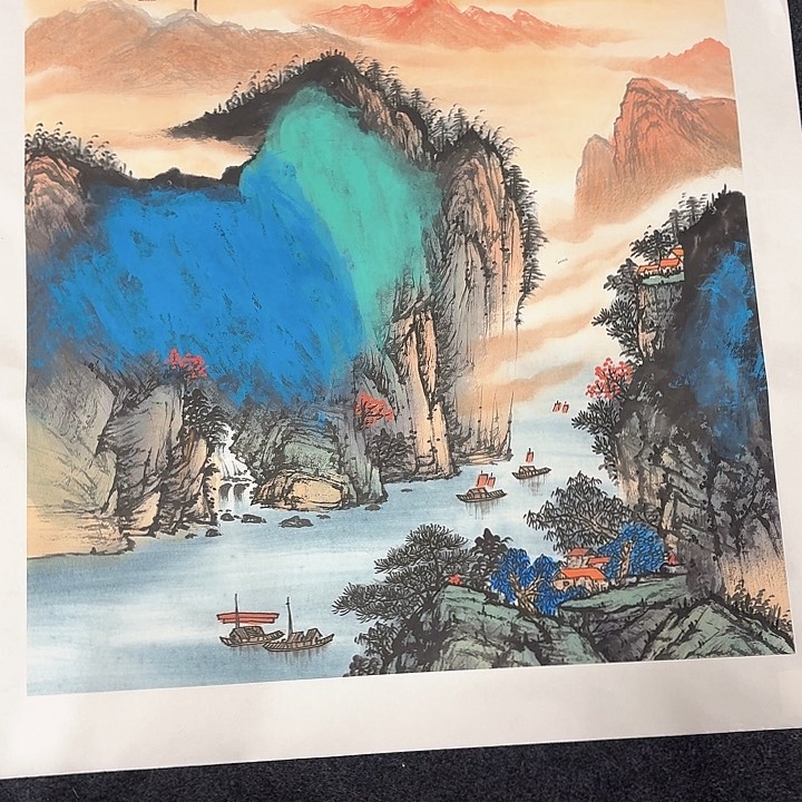 国画杨*胜手绘作品欣赏