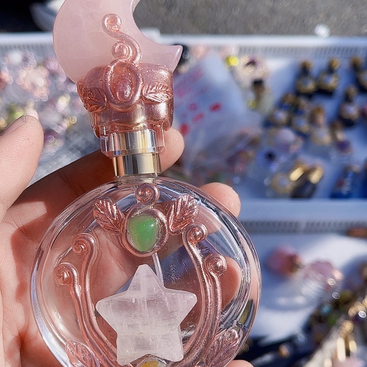 一***翁摆件水晶未镶嵌水晶