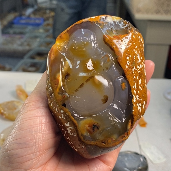 玛瑙/玉髓吊坠(不含链)未镶嵌