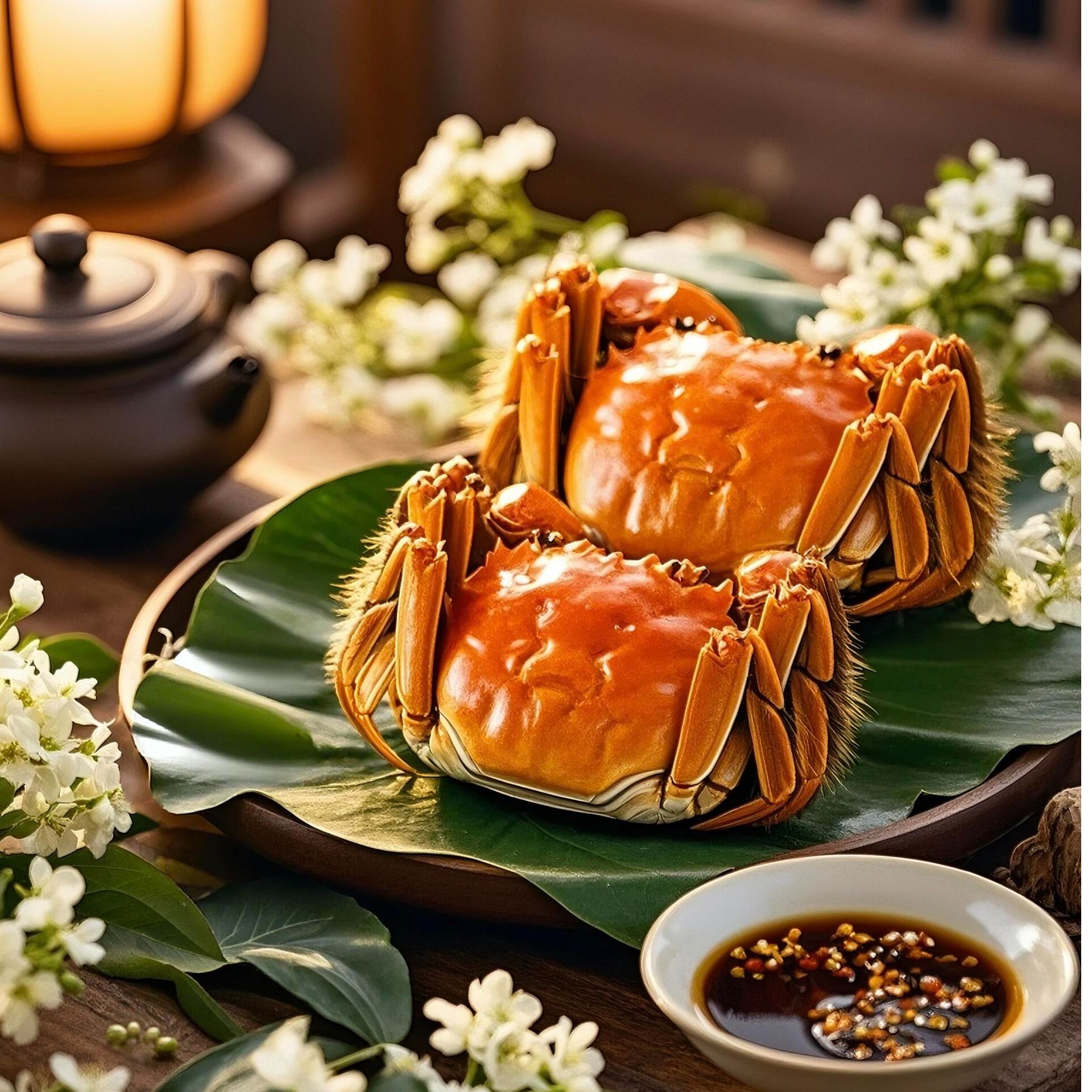 【新疆伊犁活蟹】2.8-3.1两全母蟹8只装新疆大闸蟹