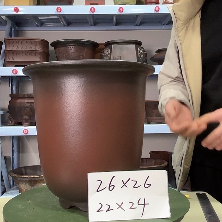 紫砂花盆新品体验