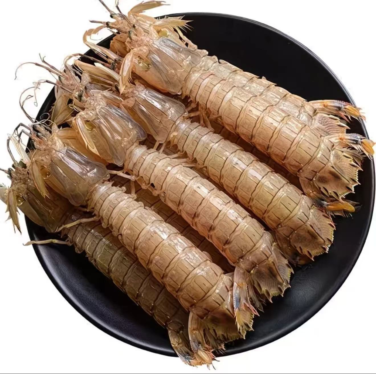 野生皮皮虾顺丰包邮4斤熟冻海鲜海虾新鲜蒸熟全公皮皮虾一斤20只