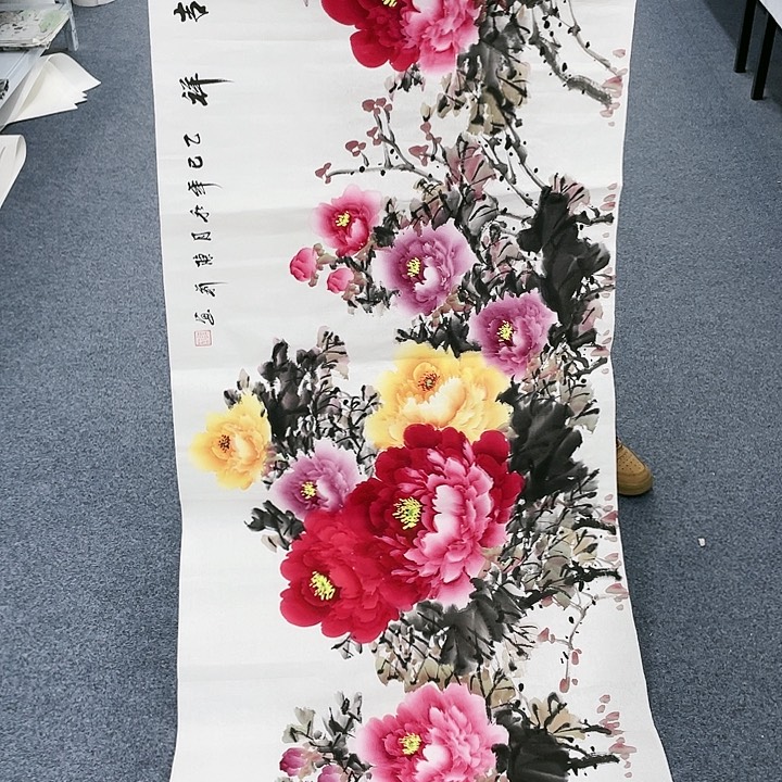 国画纯手绘国画作品