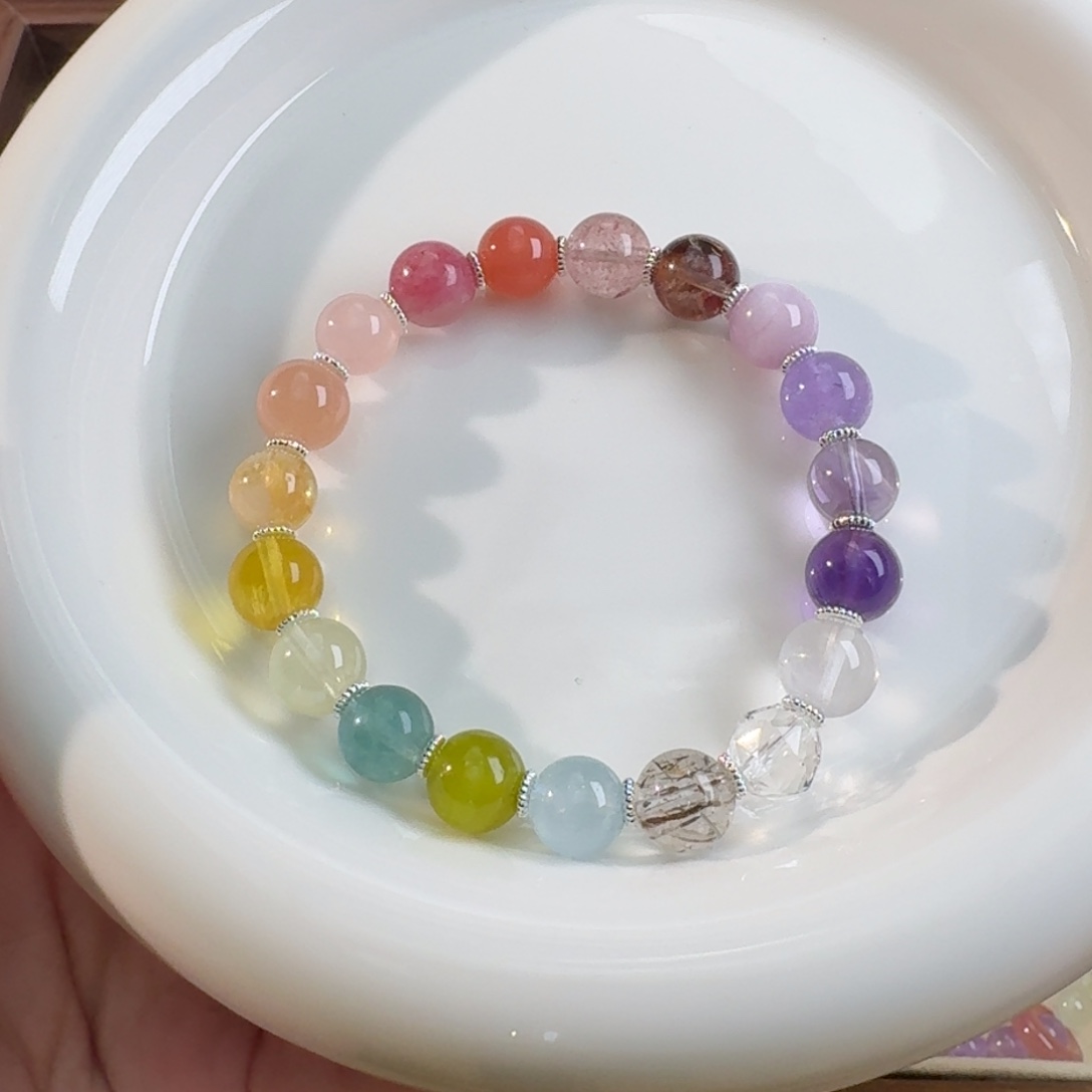 Y***a水晶手链未镶嵌多宝