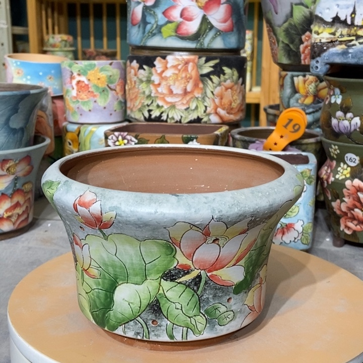 红陶景德镇艺术手绘作品