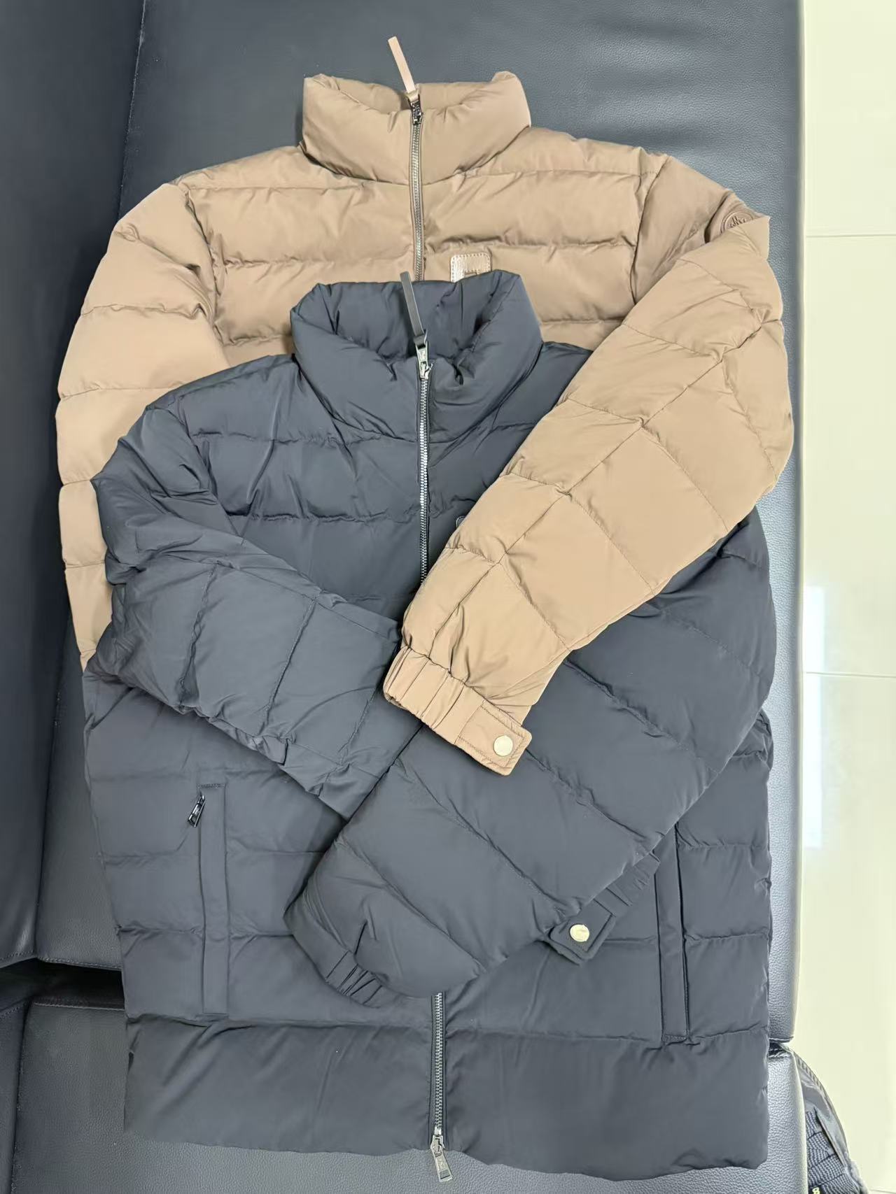 208立领外穿黑色咖色短款保暖男款秋冬休闲服