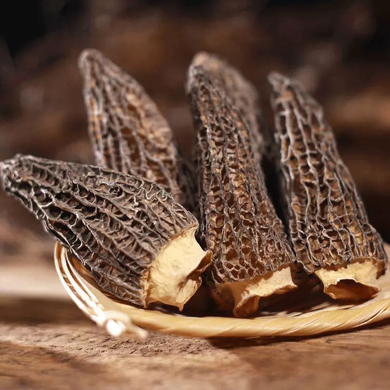 【静静助农山货】 羊肚菌干货新鲜菌菇煲汤干货