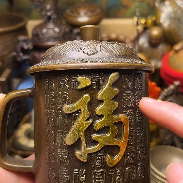 精美铜器批发档口