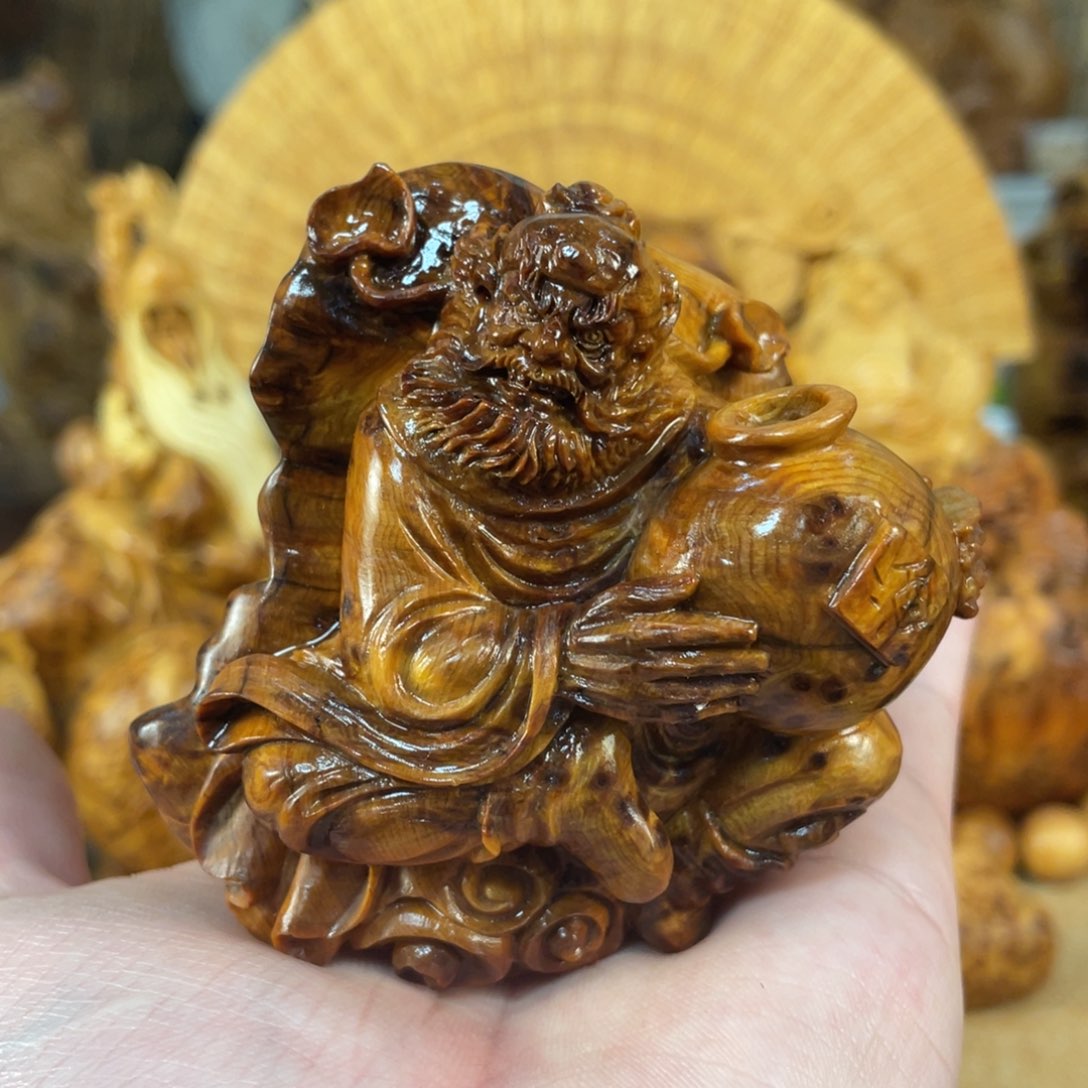 柏木（崖柏）太行崖柏精品手把件