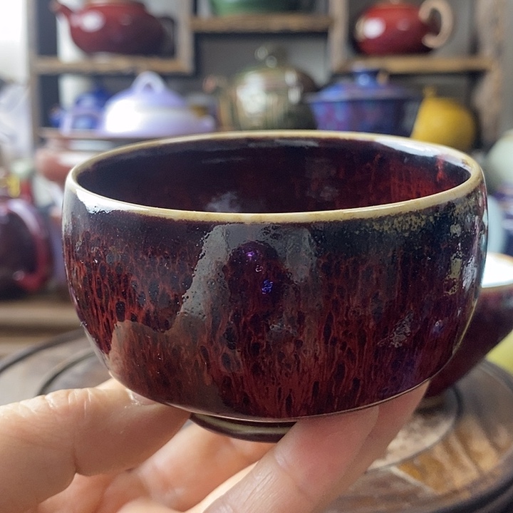 中国神后钧瓷茶具