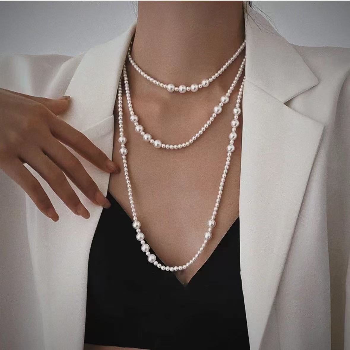  【绍兴龙华】长款毛衣链精致轻奢时尚百搭s9088