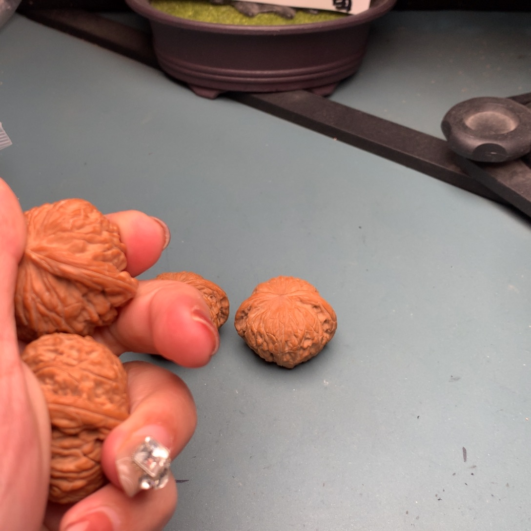 文玩核桃把件磨盘4041不是正磨