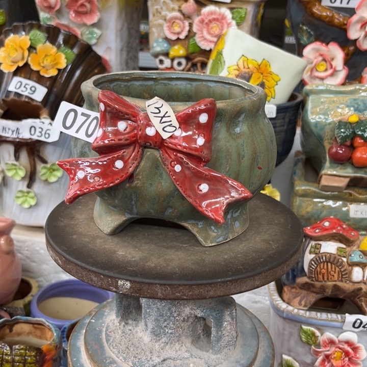 紫砂花盆粗陶材质多肉花盆