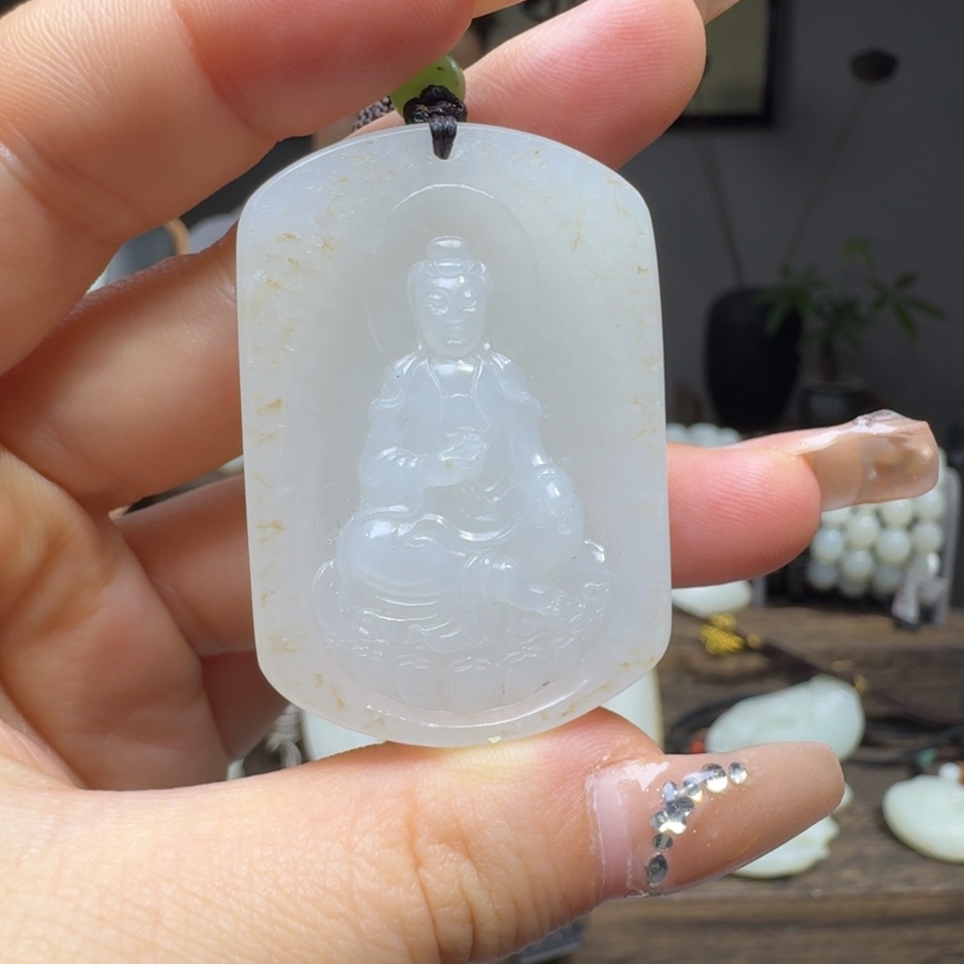 和田玉挂件未镶嵌