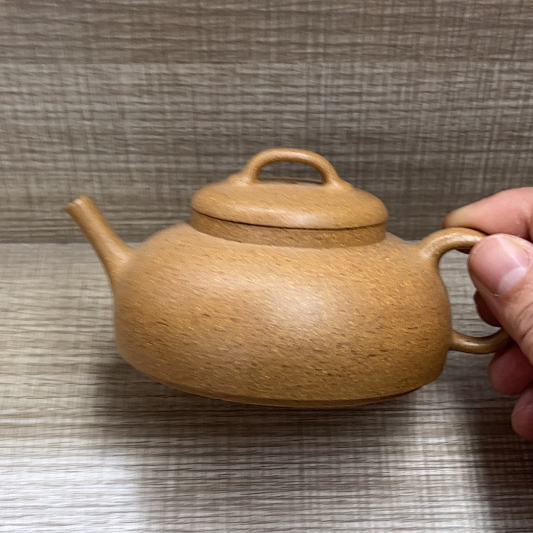 紫砂茶壶紫砂艺术茶具套装黄金段