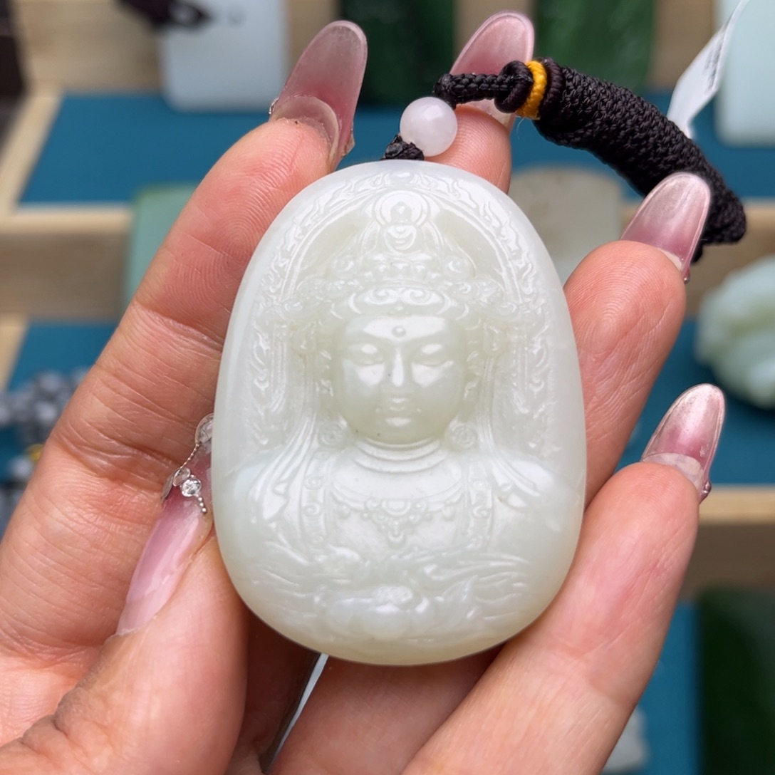 和田玉挂件未镶嵌