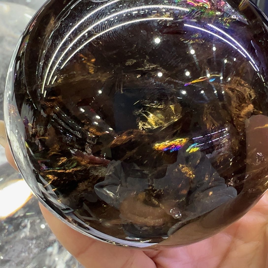 水晶水晶球摆件未镶嵌