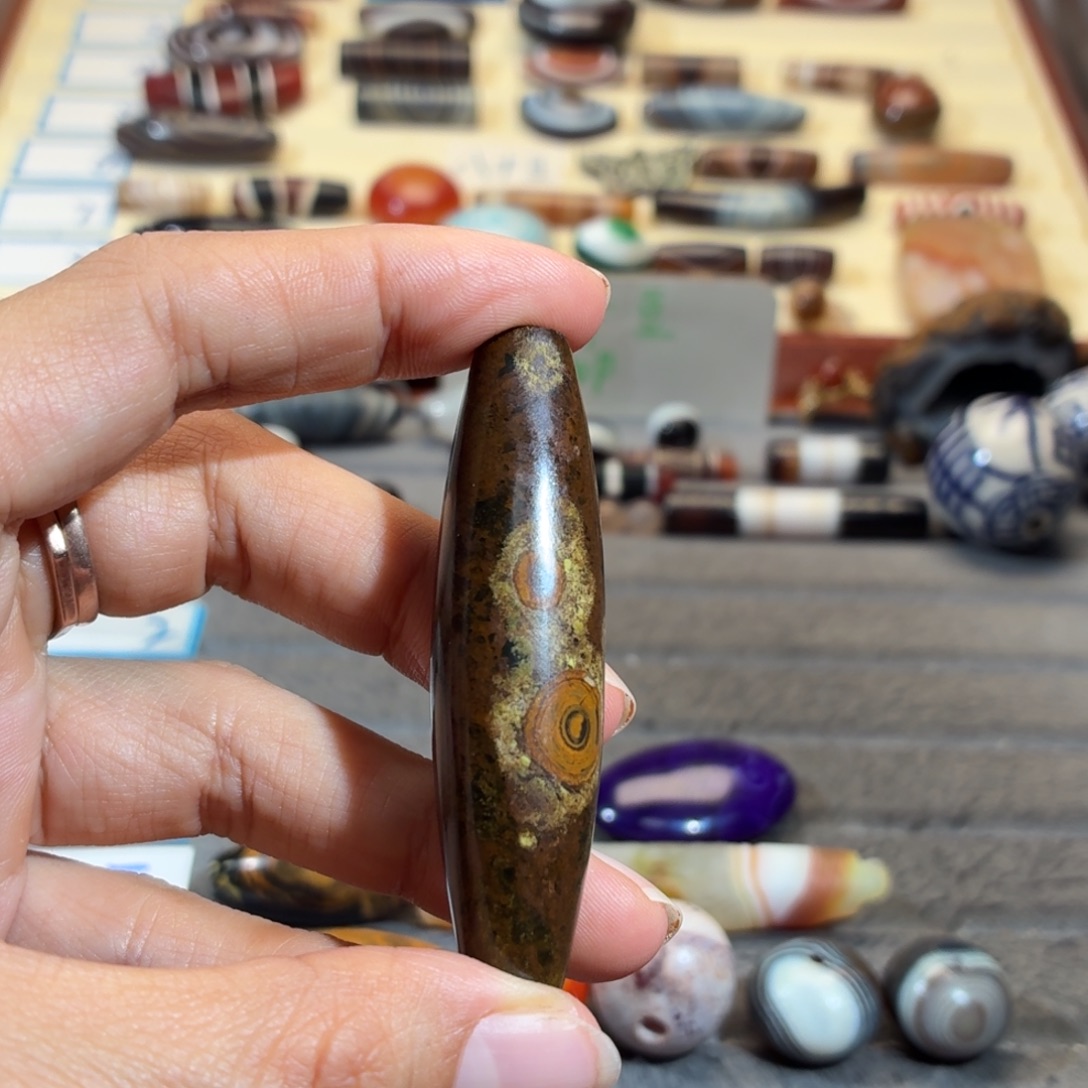 飞***空玛瑙/玉髓合金颈饰