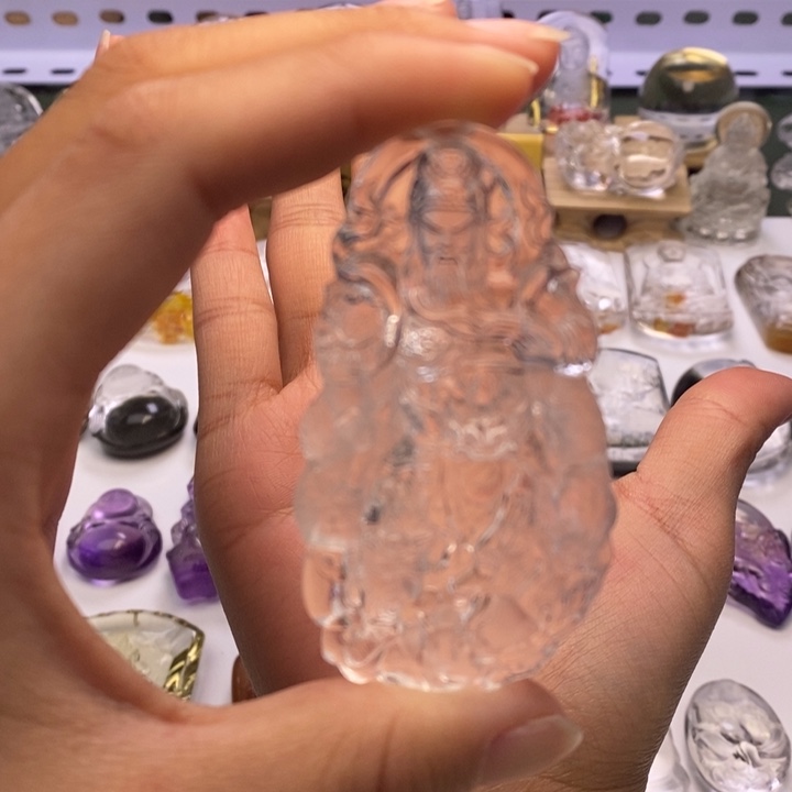 泽***业未镶嵌颈饰水晶定制