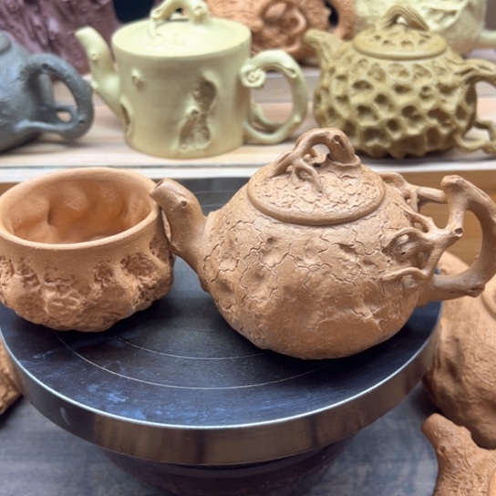 茶壶紫砂全手工制作