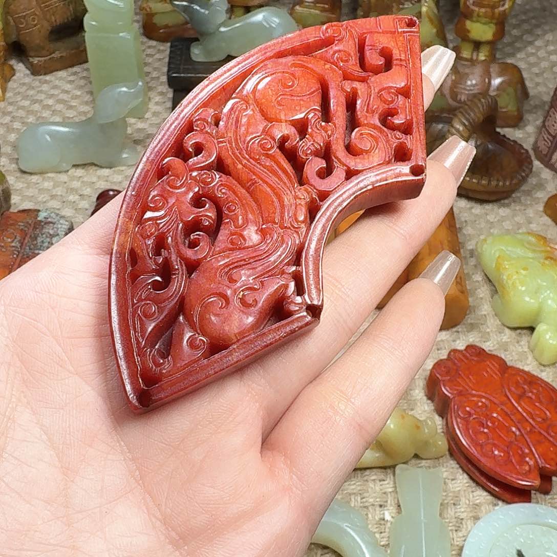 白玉菩提吊坠挂件