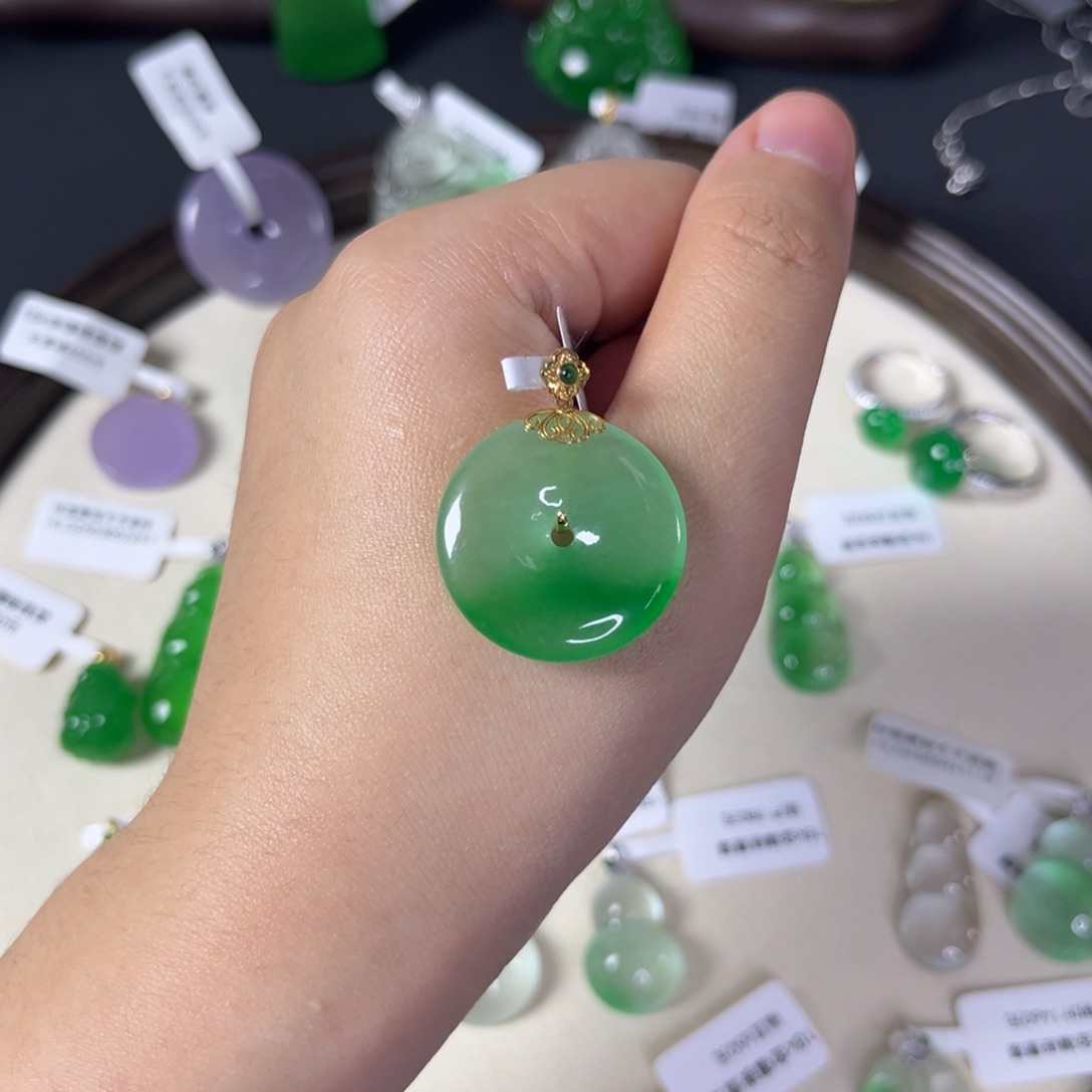 偏***柔平安扣直播编号S0432