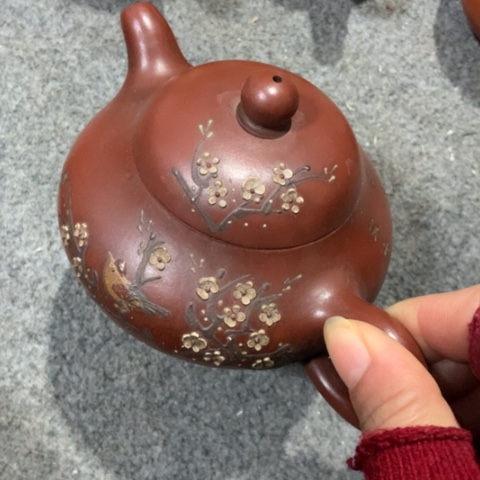 茶壶紫砂陶瓷摆件爱好者摆件