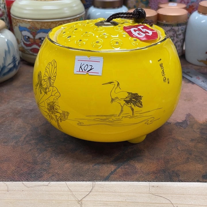 陶瓷罐茶叶罐密封罐储物罐