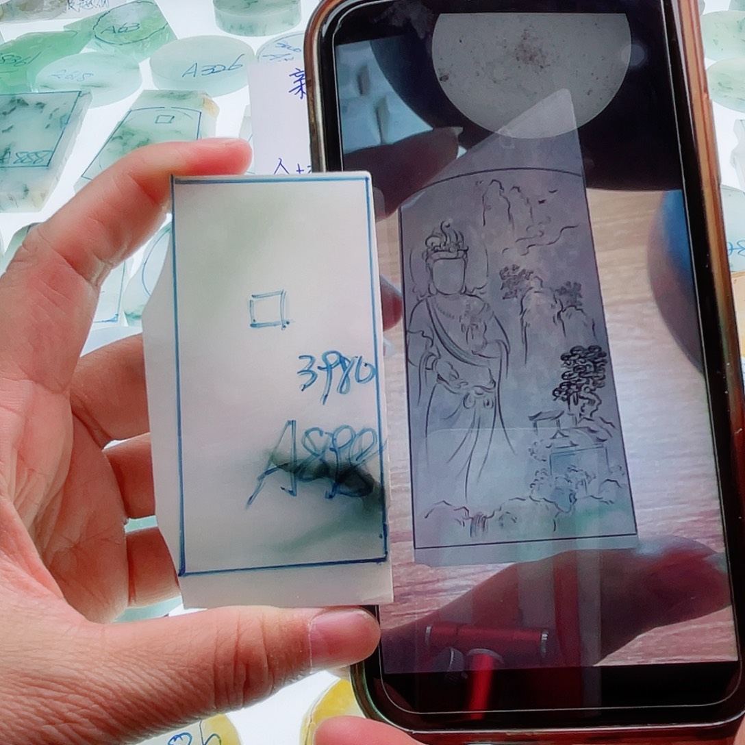 定制翡翠未镶嵌天然缅甸翡翠A货