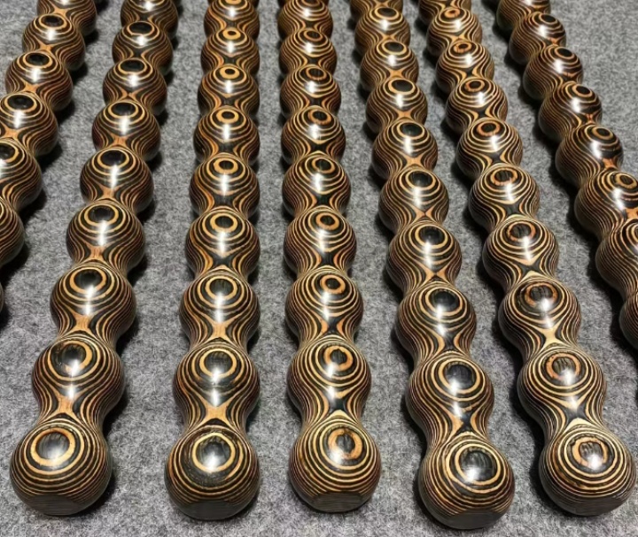 60长直径3.3斑马木葫芦棍适合盘玩的佳品