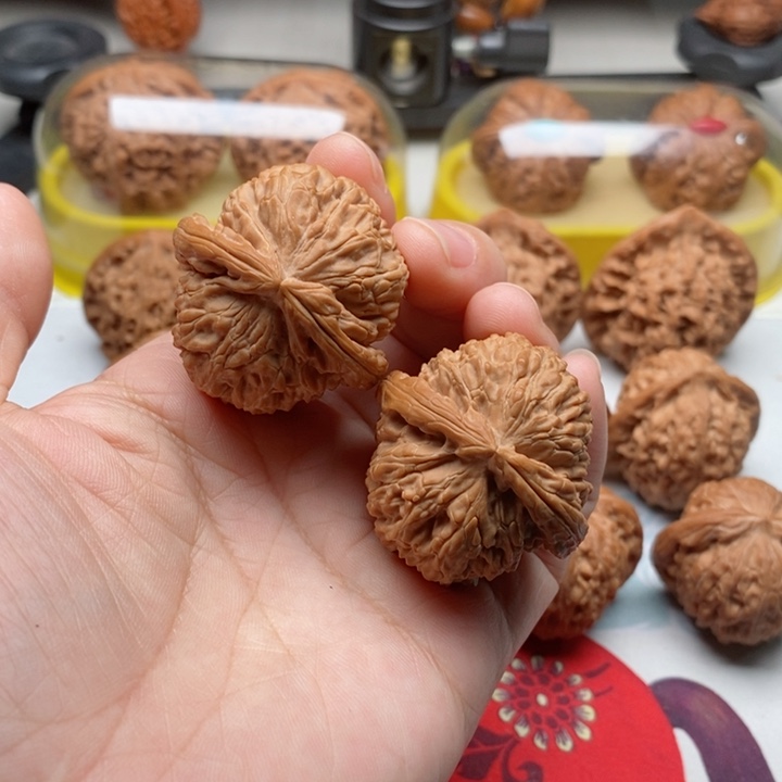 文玩核桃吊坠37白狮子