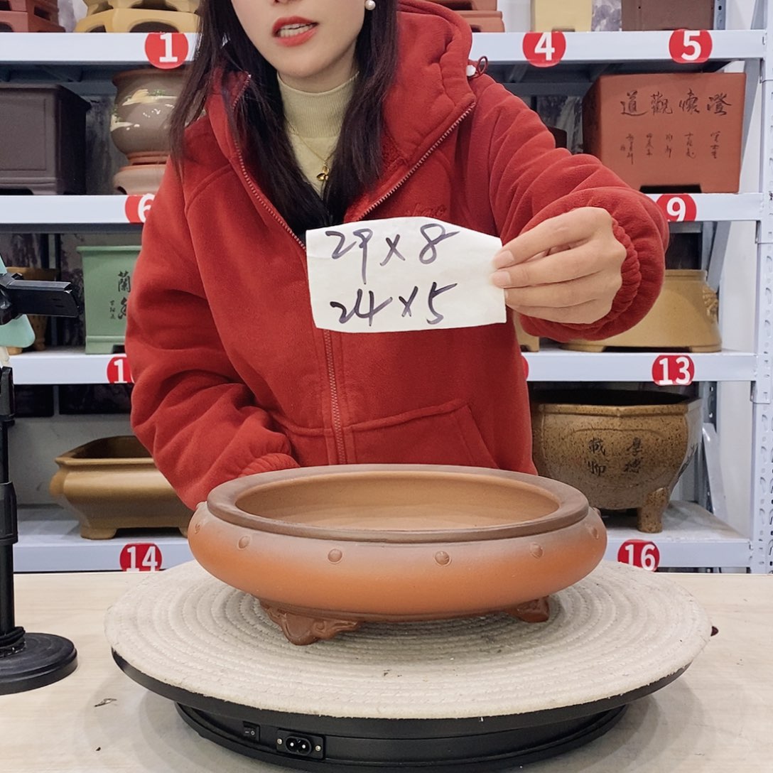 紫砂花盆紫砂花盆