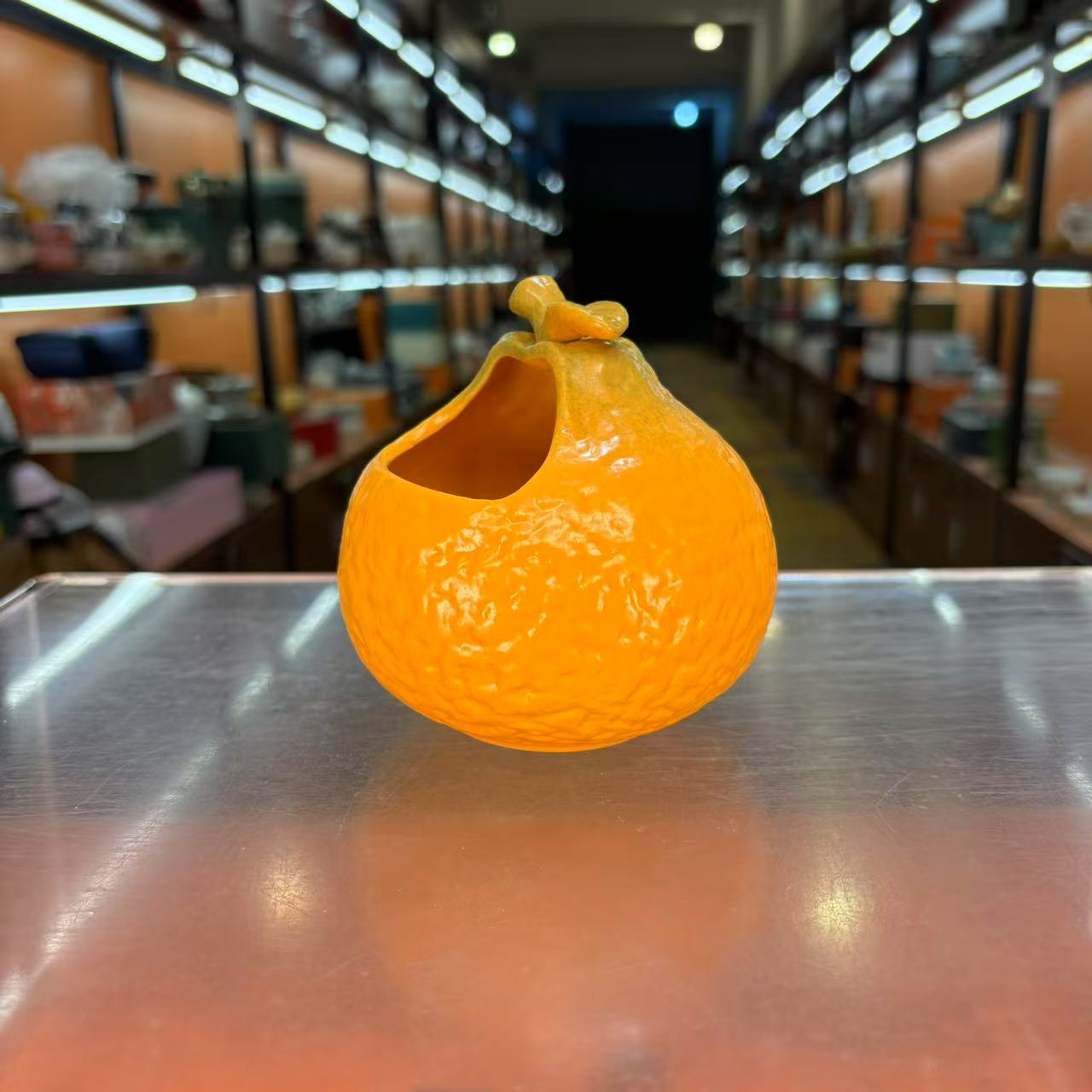 博艺茶具 大吉大利烟灰缸简约家用陶瓷摆件茶道-5809