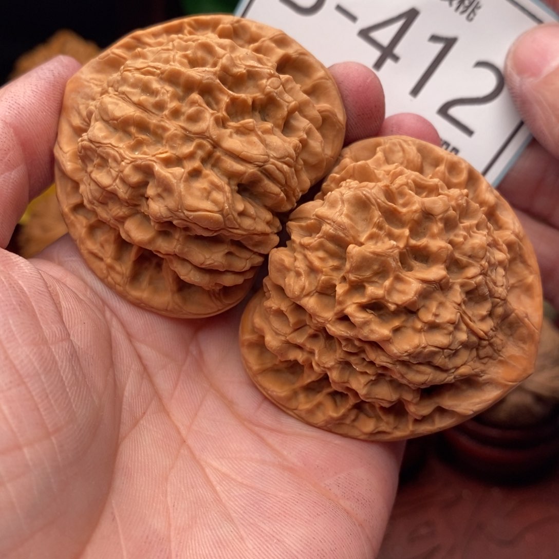 文玩核桃把件官帽49