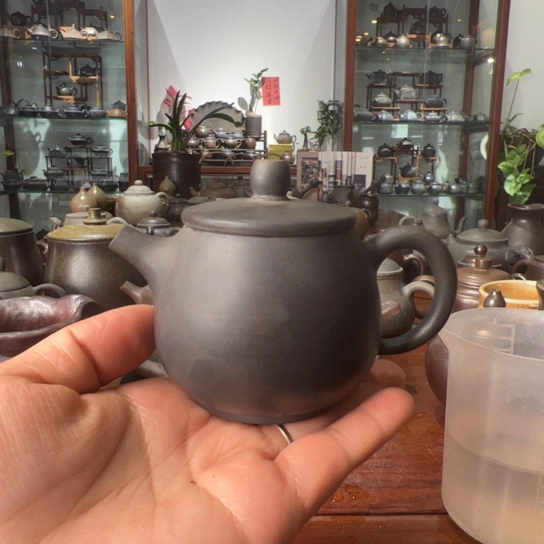 贵台龙窑柴烧茶壶125