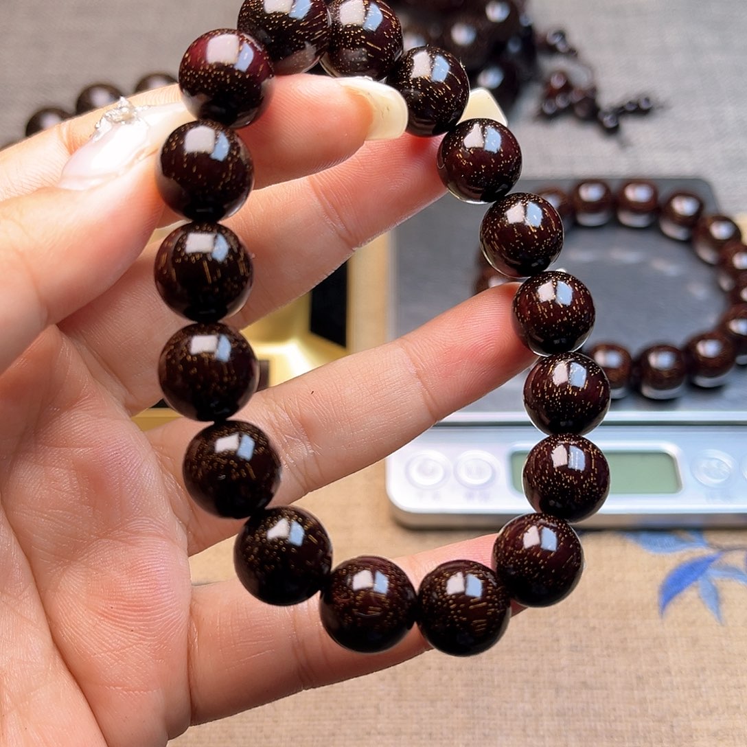 檀香紫檀（小叶紫檀）1.2 17颗爆星