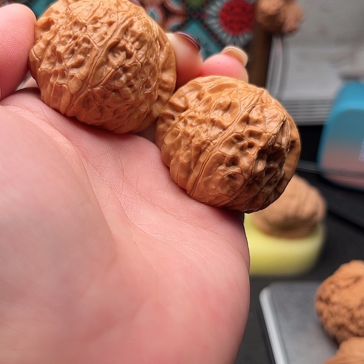 行***丸文玩核桃吊坠南瓜40