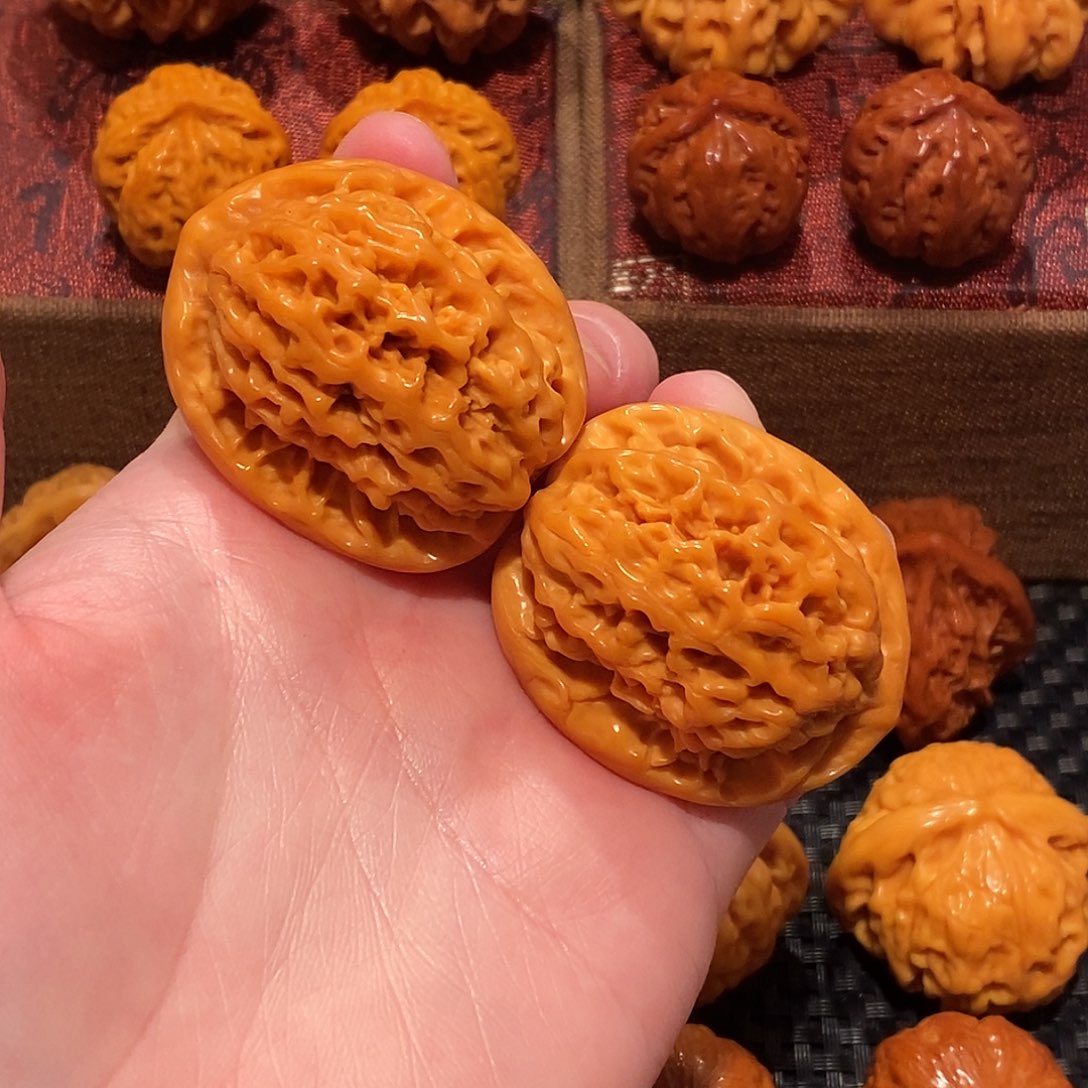 文玩核桃吊坠龙刺纹38 精品19