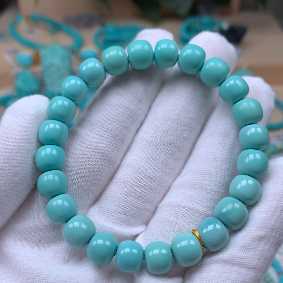 绿松石精品配饰未镶嵌