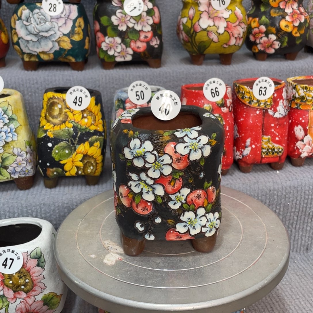 新品花笺集口5.5高10.5 