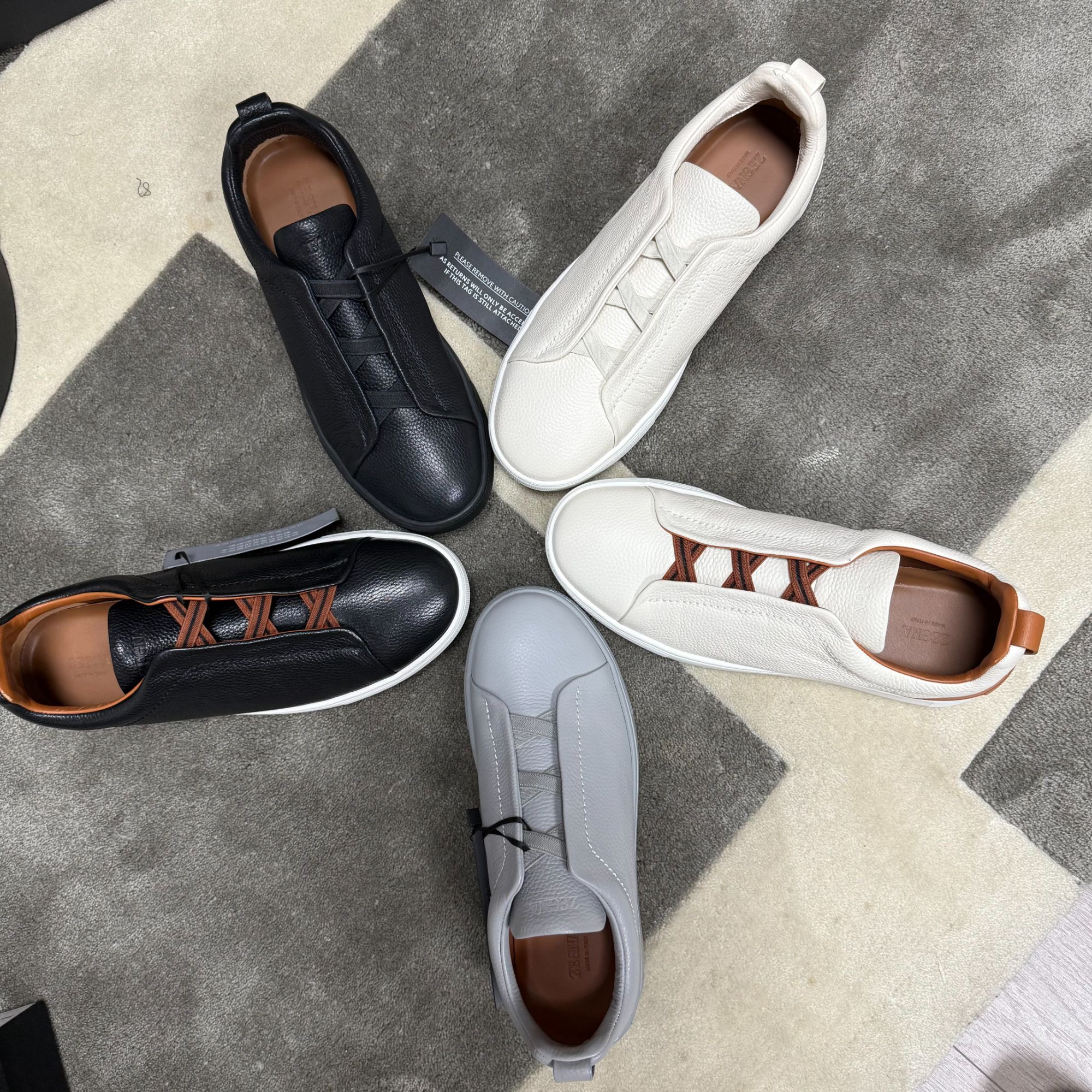 第三代 鹿皮专拍 新款男士软皮一脚蹬低帮平底休闲板鞋