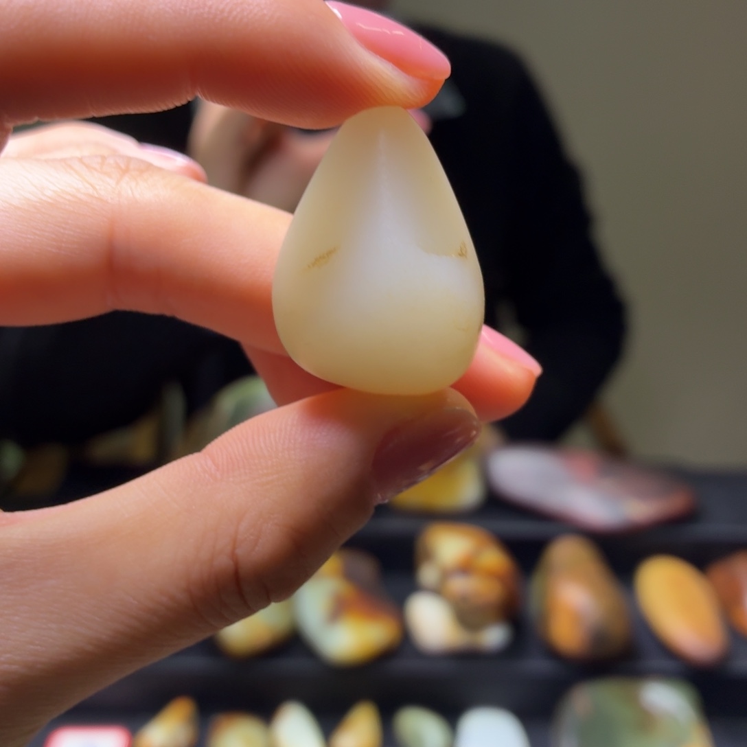 和田玉未镶嵌挂件21g