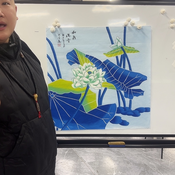 国画花鸟画作品手绘
