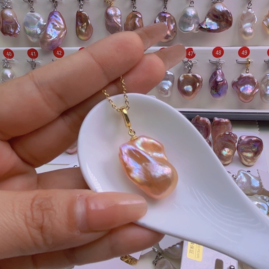 淡水珍珠颈饰未镶嵌